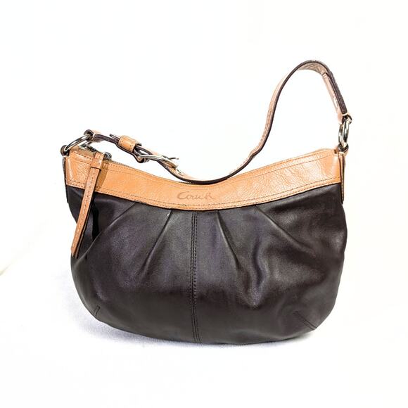 Vintage Repainted COACH Hamilton Hobo Shoulder Bag - Picture 2 of 5